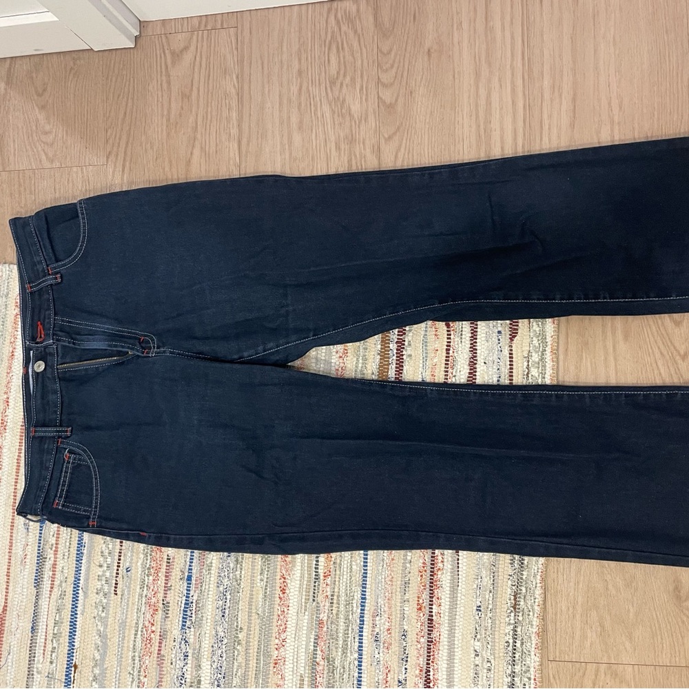 Dark Blue Denim Jeans